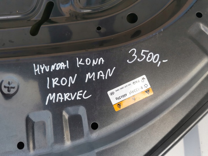 фото №16, Hyundai kona iron man marvel капот крышка двигателя
