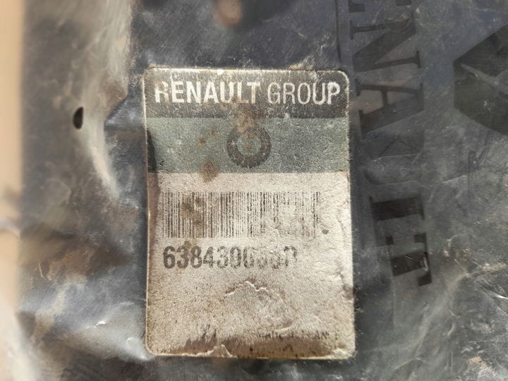 фото №3, Подкрылок левая передние запчасть задняя renault scenic iii grand org новое