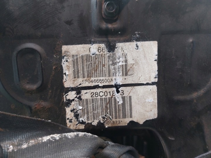 фото №9, Двигун стійка дизель chrysler voyager iv 2000-2007 2,8 crd