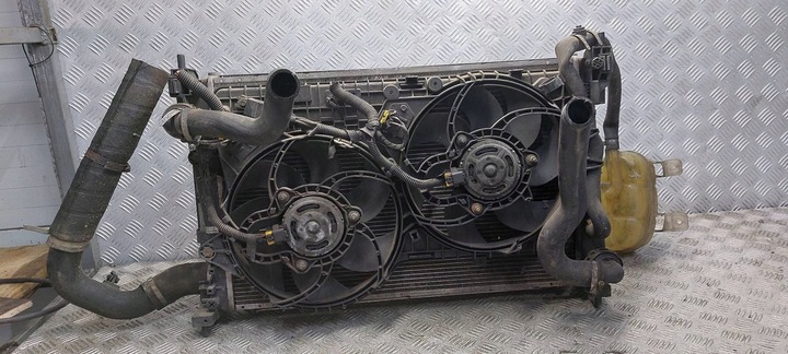 фото №4, Комплект радиатор вентиляторы grande punto i 1.9 jhtd