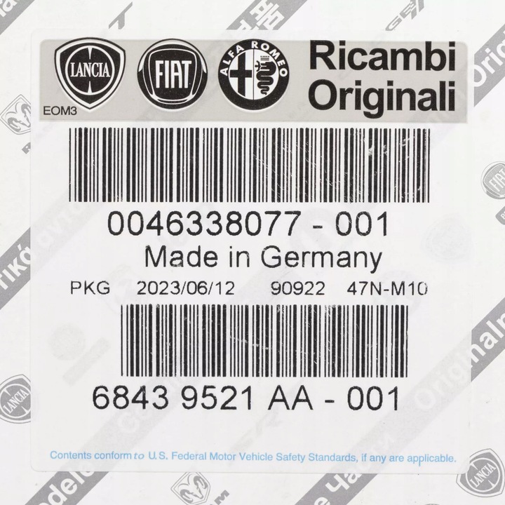 фото №9, Jeep renegade fiat 500x 1.3 tb форсунка инжектор 46338077