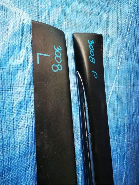 фото №7, Peugeot 3008 i 09-16 планка порогова ліва хром