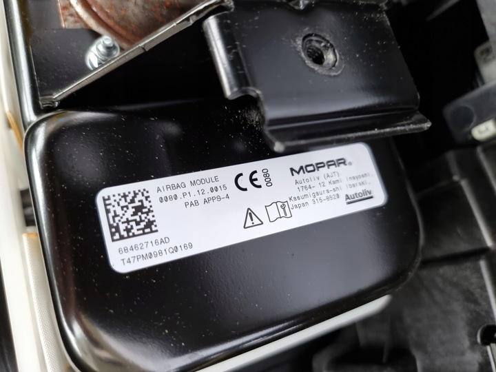 фото №16, Jeep grand cherokee wl l 3.6 limited панель роздавальна консоль подушка безпеки 2021-