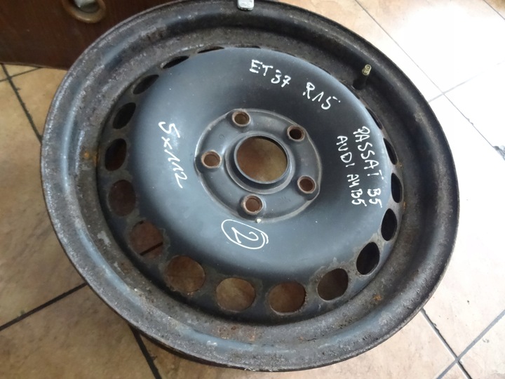 фото №8, Passat b5 audi a4 b5 диск сталевий r15 15' 5x112