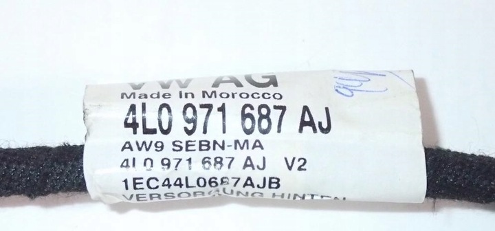 фото №9, Жгут установка дверь зад 4l0971687aj 4l0971687aj audi q7 4l