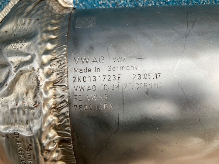 фото №14, Vw crafter 2 man 17- 2.0 tdi dpf фильтр частиц e6