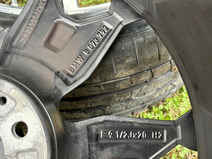 фото №11, Bmw x3 x4 g01 g02  алюминиевые диски диски диски r20 5x112 м-пакет 8073792 8073791