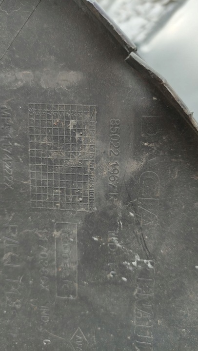 фото №14, Sandero ii stepway бампер задний зад 850221967r