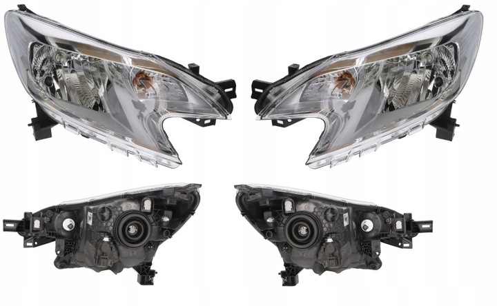 фото №1, Фара лампа nissan note e12 13- valeo l+p