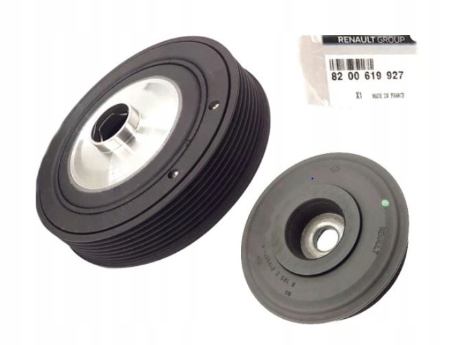 фото №1, Renault оригинальный номер 8200619927 колесо ременное вала