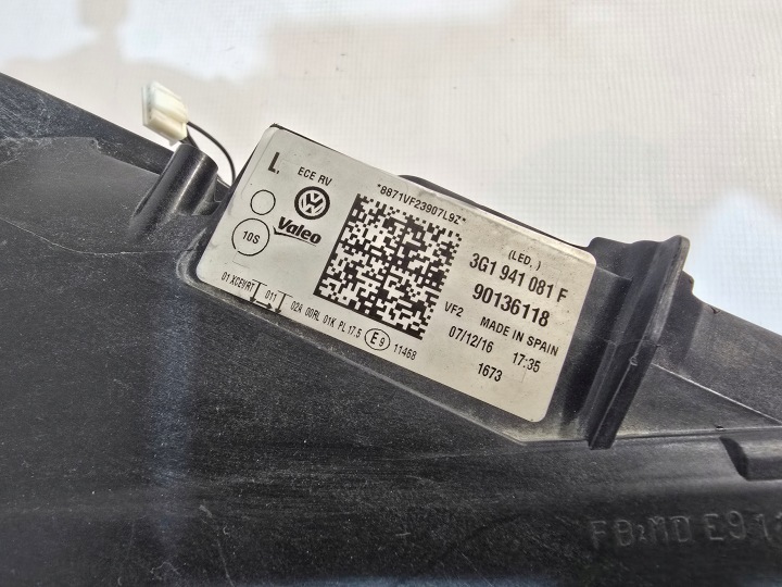 фото №16, Vw volkswagen passat b8 фара левая перед передняя полный led eu 3g1941081f
