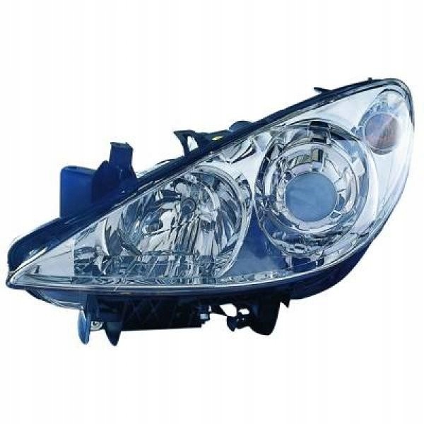 фото №1, Лампа фара peugeot 307 2005-2008 l/p новий