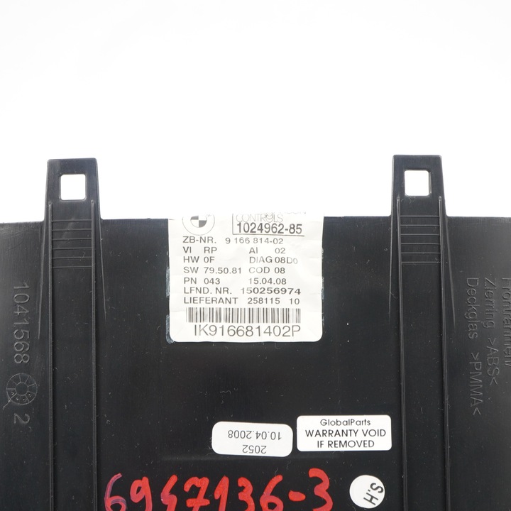 фото №9, Bmw e81 e87 e88 корпус спидометра приборов 6947136