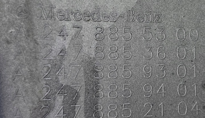 фото №13, Бампер mercedes b-klasa w247 18-22 перед pdc