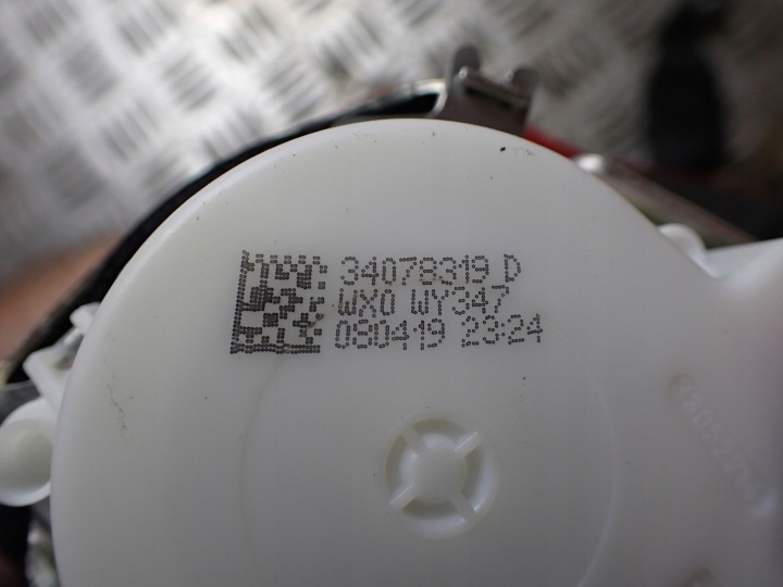 фото №7, Pas безопасности правое перед bmw 118i f20 po рестайлинг 19r 668 34078319d 11435