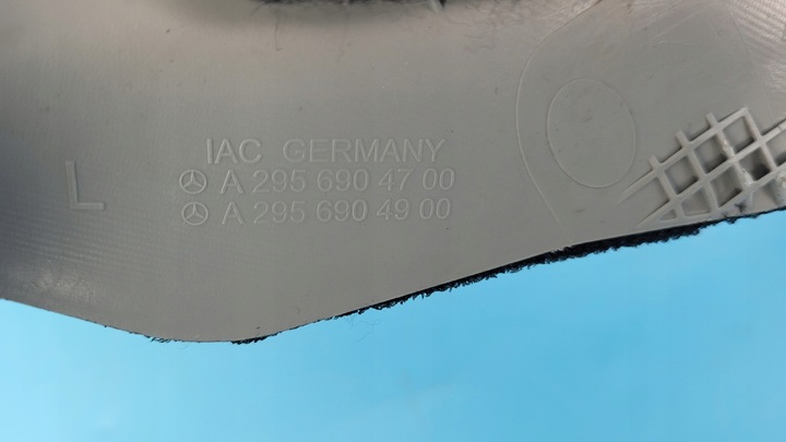 фото №13, Mercedes eqe 350+ 23r захист накладка стійка a ліва a2956904700 a2956904900