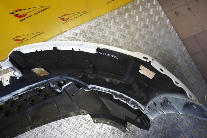 фото №13, Nissan pathfinder 2022 2023 2024 - бампер перед передній решітка usa