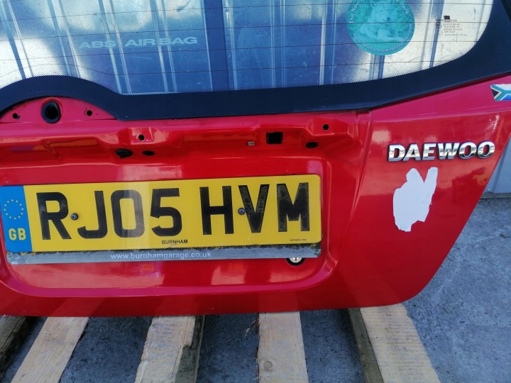 фото №6, Крышка багажника chevrolet aveo daewoo kalos 5d hb