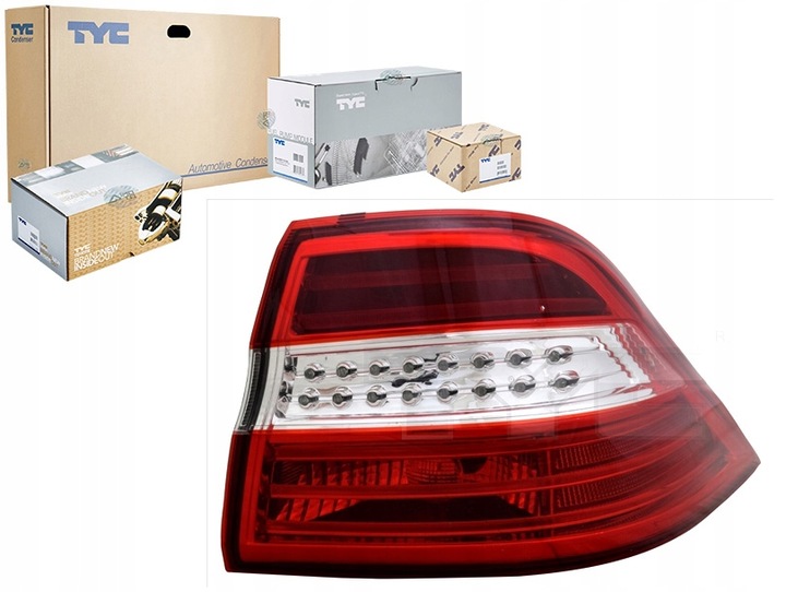 фото №1, Лампа зад l mercedes m ml-klasa w166 06.11-03.15 tyc