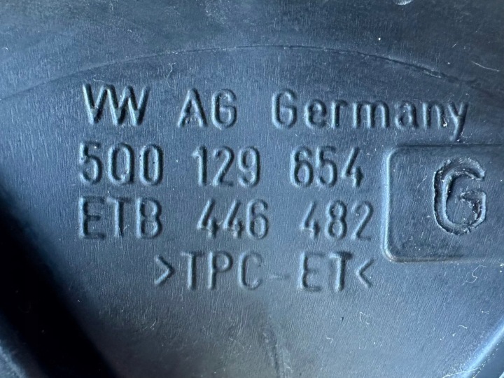 фото №15, Vw golf vii 1.6 tdi clh труба повітропровід повітря 5q0129635 5q0129654g