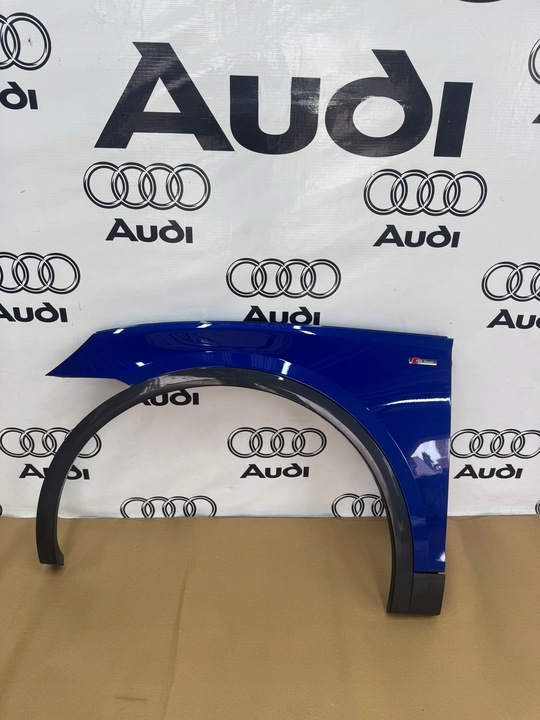 фото №1, Audi q5 ii 80a 2017-2024 крило лівий переднє + планка колір lg5c оригінал