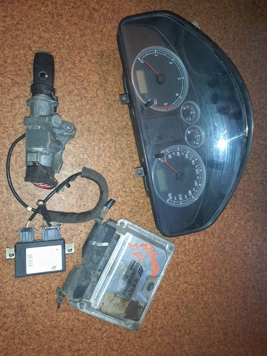 фото №1, Модуль стартовий замок запалювання seat alhambra i fl 1,9