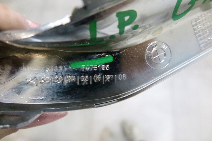 фото №11, Защита планка бампера передняя левая хром bmw g11 g12 рестайлинг 7475195