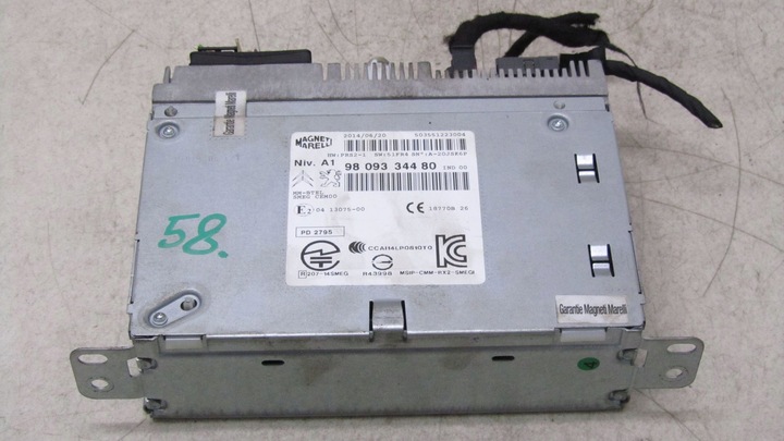 фото №1, C4 ii picasso радіо навігація 9809334480 13-17