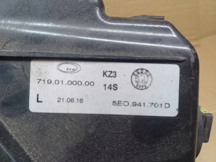 фото №8, Skoda octavia 3 iii галоген левый 5e0941701d