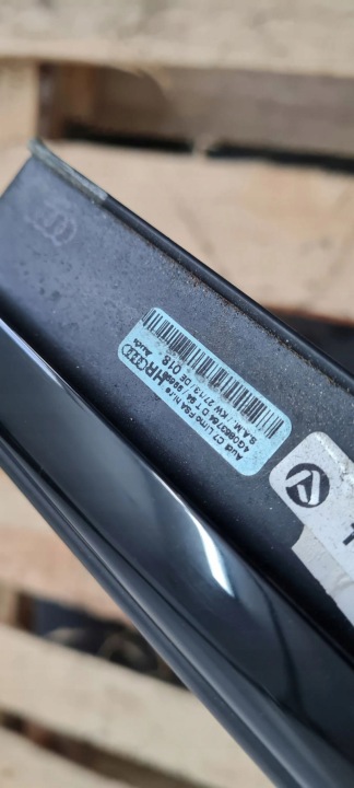 фото №12, A6 c7 4g молдинг накладка двері права праве зад sline чорний 4g0853764d