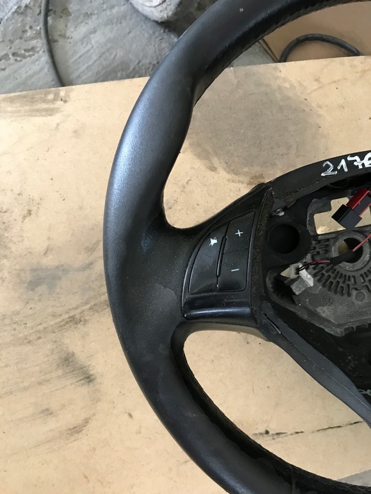 фото №7, Fiat grande punto руль мультифункция трёхспицевый кожаный sv70042000