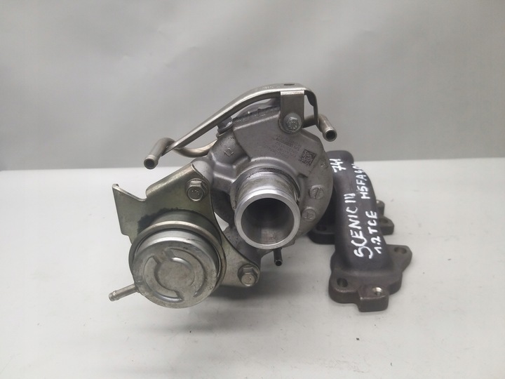 фото №8, Турбина турбонагнетатель 1.2 tce h5f renault scenic megane juke 144108762r