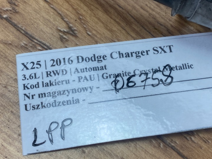 фото №5, Трос тормоза ручного dodge charger 2015+ usa