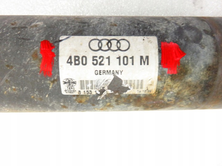 фото №7, Вал привідний audi a6 4b2, c5 2.8 quattro - ack 4b0521101m