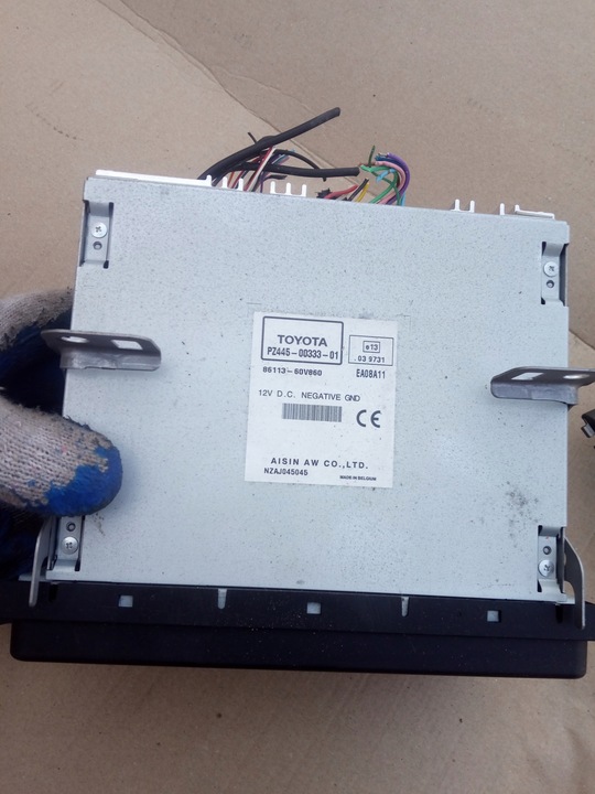 фото №7, Toyota avensis t27 09-15 радіо сенсорний антена gps рамка