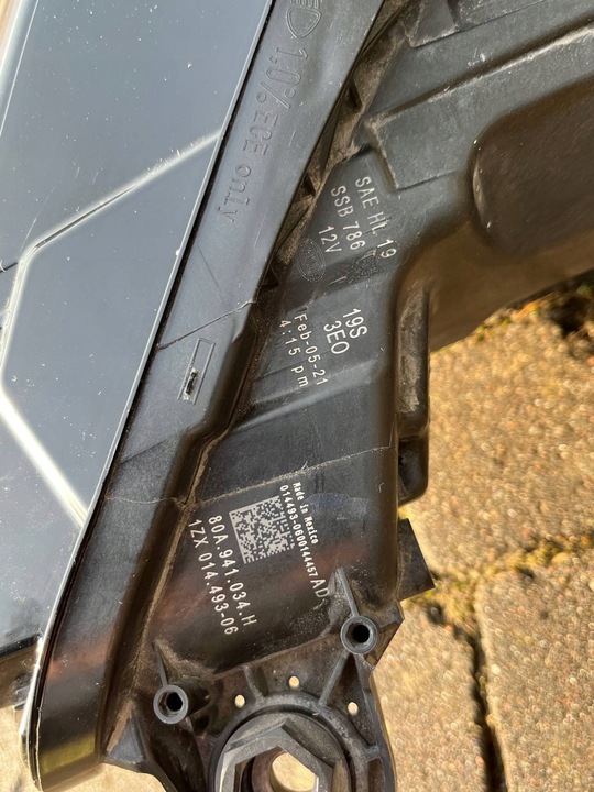 фото №7, Audi q5 80a ii рестайлінг лампа передня права повний led usa