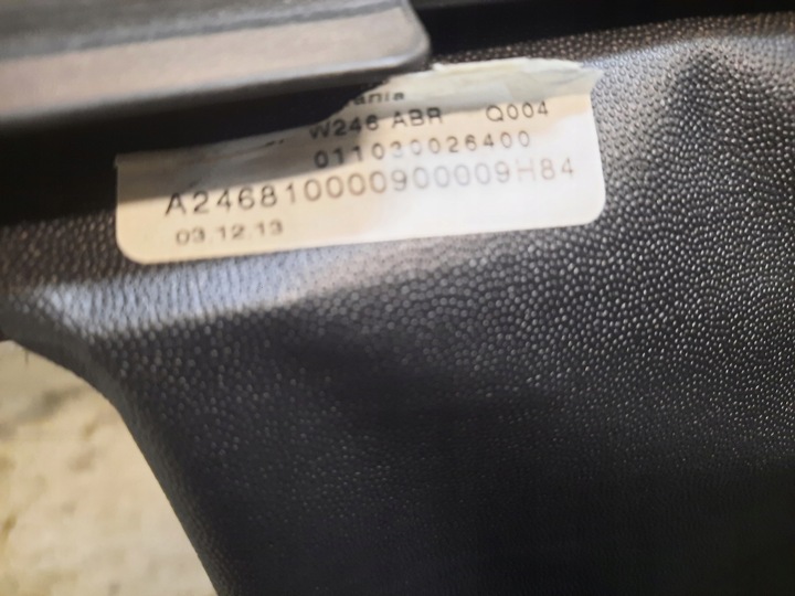 фото №6, Mercedes b клас w246 ролета багажника оригінал