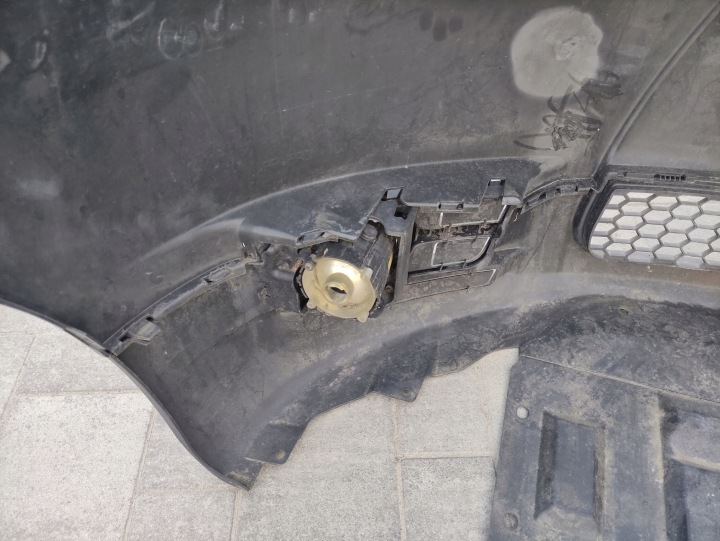 фото №14, Mitsubishi colt vi рестайлінг 08-12 бампер передній перед u05