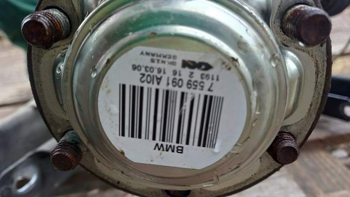 фото №5, Поворотна опора права ліва комплектна піввісь важіль bmw e90 e91 e92 7559092 7559091