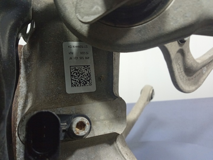 фото №7, Audi q8 rsq8 4m8 q7 4m поворотна опора зад ліва ступиця 4m0505431af