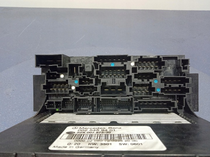 фото №4, Mercedes c клас w203 коробка запобіжників модуль sam 0025459401