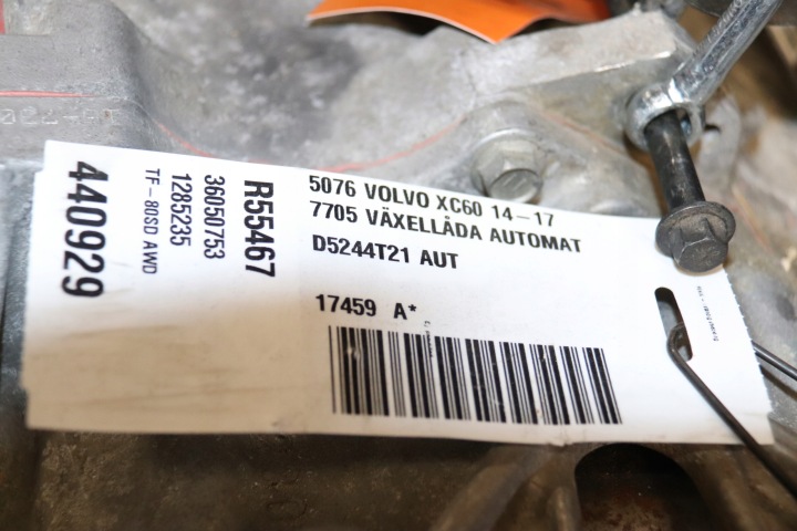 фото №6, Volvo xc60 xc70 2.4 d5 кпп автоматическая автомат tf-80sd p1285235