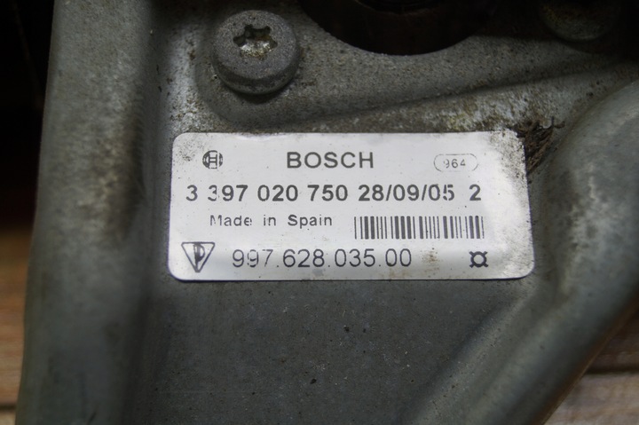 фото №5, Porsche 997 mechanizam двірник перед