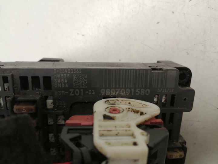 фото №8, Bsm модуль bsm-z01-01 коробка запобіжників peugeot 308 ii t9 штекери євро