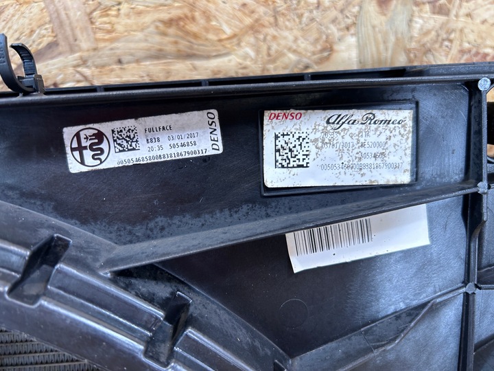 фото №16, Комплект радиатор радиатор вентилятор alfa romeo giulia 2.2d дизель