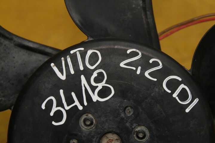 фото №6, Вентилятор радиатор 0130303264 vito w638 2.2 cdi