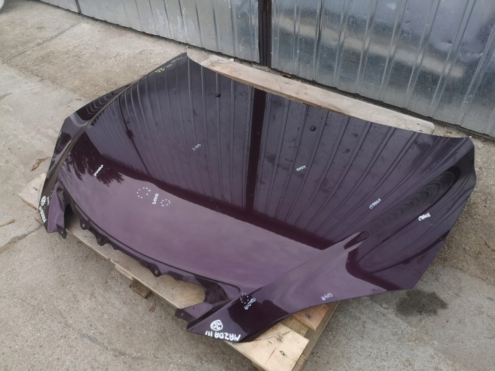 фото №9, Капот крышка двигателя mazda 3 i bk 06-09 рестайлинг 5d hb оригинал