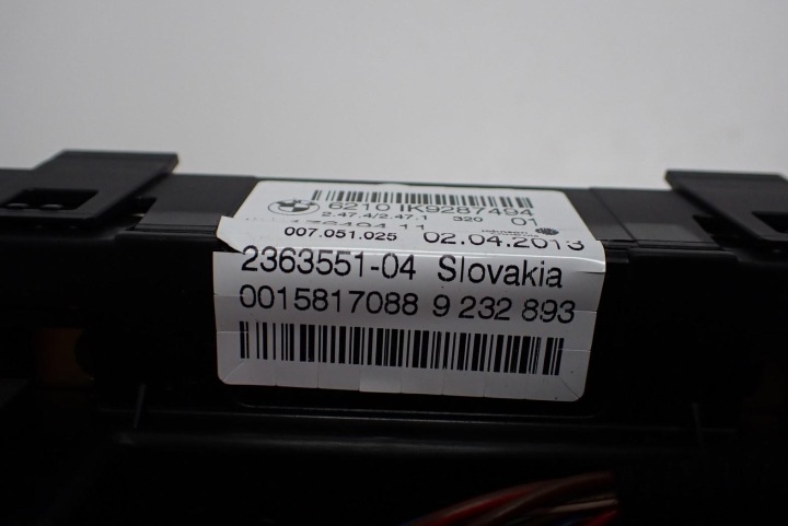 фото №7, Панель приладів європа 2363551 9232893 bmw 3 f30 f31 автомат дизель 13r
