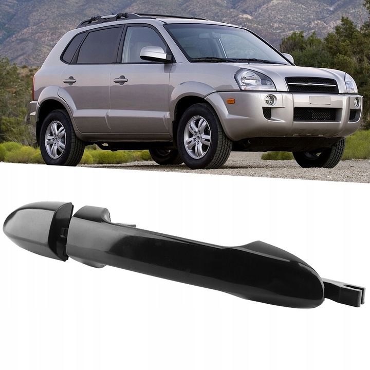 фото №9, 83660-2f000 задня права ручка зовнішня автомобіля do hyundai tucson 05-09