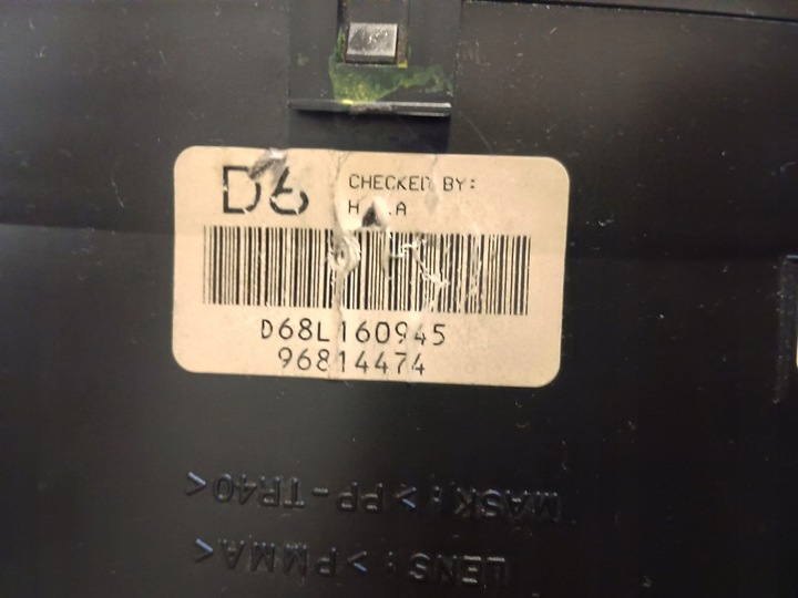 фото №6, Chevrolet aveo t250 спидометр приборы спидометр европа оригинальный номер 96814474